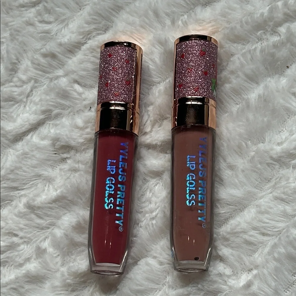 Lip Gloss Set - Red and Brown Shades
